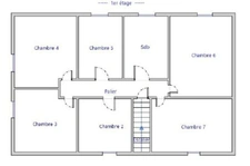 Maison familiale de 200 m² avec piscine - 10 chambres – Idéale gîtes/chambres d’hôtes – Proche Lisieux (14100)