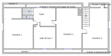 Maison de 6 pièces avec 4 chambres, double salon et sous-sol complet – Livarot Pays d’Auge (14140)