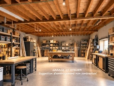 GARAGE-LOCAL/BUREAUX - ATELIER/STOCKAGE - ENVIRON 250 M² - À VENDRE À SAINT PIERRE EN AUGE (14170)