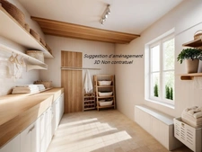 CHARMANTE MAISON DE VILLAGE AVEC GARAGE – ENVIRONNEMENT PAISIBLE – SAINT-PIERRE-EN-AUGE (14170)