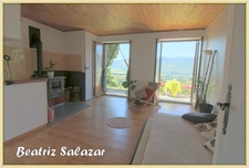 A Seyne-les-Alpes appartement T2, 31 m² avec terrasse, jardin et grand atelier dans un environnement très calme.