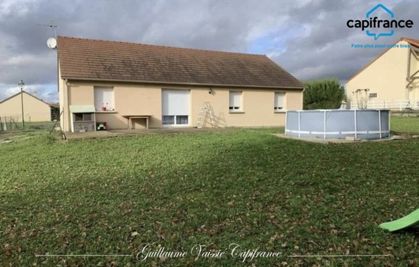 Maison plain pied à louer 4 pièces - 3 Chambres - CHENEVELLES (86)