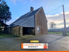 À vendre – Maison en pierre avec dépendance et grand terrain d'environ 8 400m² à Frênes (61800)