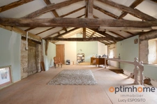 🏡 Charmante maison en pierre avec dépendance à rénover – Cœur de Saint-Laurent-de-Céris (Charente) 🌿✨