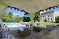 🏡 Élégante Maison de Maître avec piscine chauffée et parc paysager – Saulgond, Charente 🌳✨