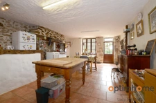 Belle maison en pierre avec grand jardin