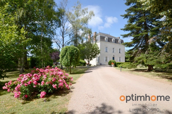 🏡 Élégante Maison de Maître avec piscine chauffée et parc paysager – Saulgond, Charente 🌳✨