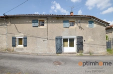 🏡 Charmante maison en pierre avec dépendance à rénover – Cœur de Saint-Laurent-de-Céris (Charente) 🌿✨