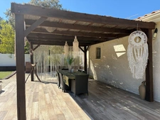 Maison de plain-pied avec piscine à vendre 6 pièces 5 chambres-QUISSAC (30) 1100m2 de terrain 