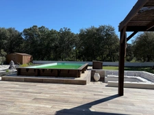 Maison de plain-pied avec piscine à vendre 6 pièces 5 chambres-QUISSAC (30) 1100m2 de terrain 