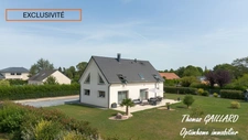Maison contemporaine 5 chambres 133 m2 hab sur 1200 m2 de terrain