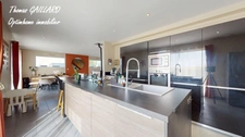 Maison contemporaine 5 chambres 133 m2 hab sur 1200 m2 de terrain