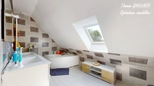 Maison contemporaine 5 chambres 133 m2 hab sur 1200 m2 de terrain
