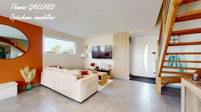 Maison contemporaine 5 chambres 133 m2 hab sur 1200 m2 de terrain