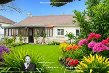Dpt Aube (10), à vendre LONGCHAMP SUR AUJON maison P4 de 85 m² + Véranda 19m² - Terrain de 488,00 m² - Plain pied - Garage et cave