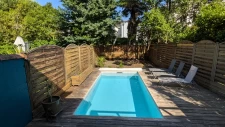 Maison bordelaise rénovée avec piscine - 120 m2 - 3 chambres- Cave de 60m2- 