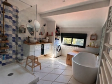 Maison bordelaise rénovée avec piscine - 120 m2 - 3 chambres- Cave de 60m2- 