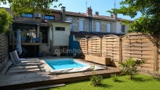 Maison bordelaise rénovée avec piscine - 120 m2 - 3 chambres- Cave de 60m2- 