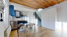 EXCLUSIVITÉ – Appartement Loft Atypique avec Terrasse à 300 m du Métro Robespierre, Quartier des Coutures