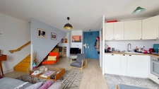 Duplex familial avec terrasse et balcons – Aux portes de Paris
