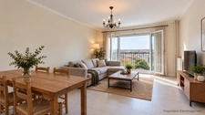Appartement 3 pièces traversant et lumineux au 7eme étage avec ascenseur