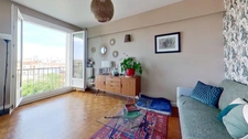 Appartement 3 pièces traversant et lumineux avec balcon aux portes de Paris