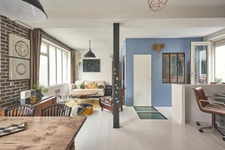 Appartement/ Loft Atypique avec Cour – À 300m du Métro Robespierre (L9)