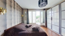 Appartement 3 pièces traversant et lumineux avec balcon aux portes de Paris