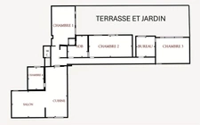 Bien rare aux portes de Paris – Appartement mixte de plein pied à usage d’habitation avec jardin privatif