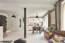 Appartement/ Loft Atypique avec Cour – À 300m du Métro Robespierre (L9)