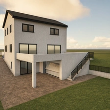 Maison spacieuse de plus de 135 m² – 4 chambres – terrasse 60 m² – garage 110 m² – terrain 1 294 m² à Grindorff-Bizing