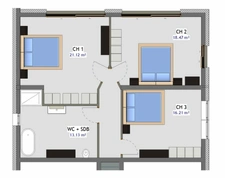 Maison à vendre à Grindorff-Bizing (57480) – 133 m² habitables – Terrasse et garage – Travaux à finaliser