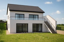 Maison à vendre à Grindorff-Bizing (57480) – 133 m² habitables – Terrasse et garage – Travaux à finaliser