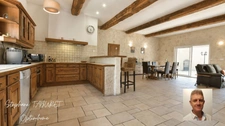 Grande maison rénovée avec 5 chambres, jardin et fort potentiel touristique à CASSAGNES (66)