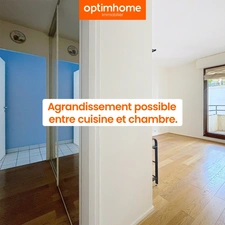 LA GARENNE-COLOMBES, 4P 87,8 m2 - ASCENSEUR - 3 ÈME ETAGE- 2 BALCONS - PARKING - PLEIN CENTRE- 
