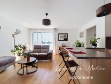 COLOMBES – 3 PIÈCES 63 M² – BALCON SUD 7 M² – CALME SUR JARDIN – PARKING – GARE DES VALLÉES À 7 MIN