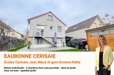 Maison 3 chambres à Eaubonne quartier Cerisaie Jean Macé, proche gares et écoles, DPE D