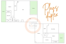 Appartement duplex 3 chambres + 3 terrasses à 350m de la gare Ermont-Eaubonne