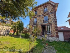 Ermont, villa meulière de 170m2 à deux pas de toutes les commodités - terrain divisible