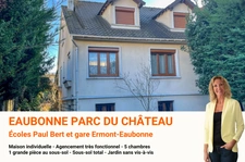 Maison individuelle – 5 chambres – Centre-ville d’Eaubonne