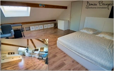 Duplex en dernier étage de 146 m² (208 m² au sol) avec double garage et cave