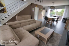 Maison mitoyenne T5 de 126 m2 habitables avec double garage