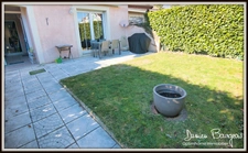 Maison mitoyenne traversante de 137m2 habitable 169 m2 au sol