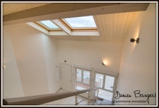 Maison mitoyenne rénovée de 120 m² utiles au cœur de Sergy