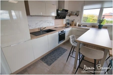 Appartement T3 récent avec terrasse, 2 places de parking intérieures, 1 cave et vue Mont-Blanc