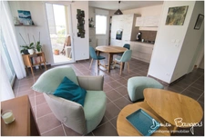 T3 avec terrasse, vue sur le Jura et garage