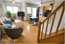 T2 en duplex au dernier étage avec balcon et 2 places de stationnement
