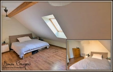 Maison mitoyenne traversante de 137m2 habitable 169 m2 au sol
