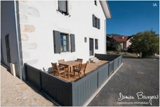 Maison mitoyenne brute avec fort potentiel d'environ 84 m² (110 m2 sol)