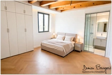 Maison mitoyenne brute avec fort potentiel d'environ 140 m² au sol